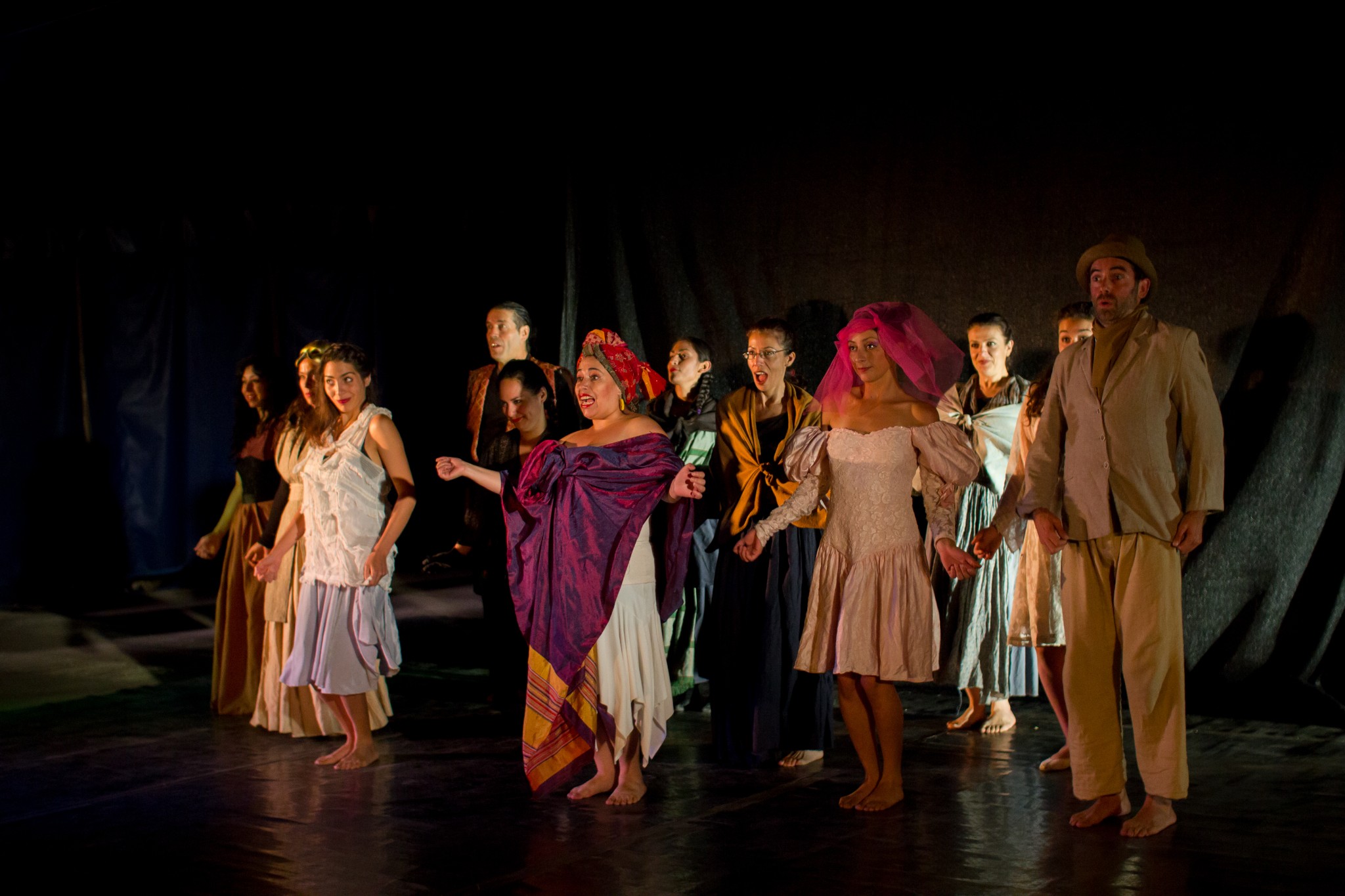 Miniatur Noche de viento – Szenischer Fokus